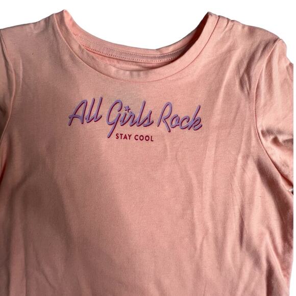 365 Kids Garanimals Girls Size 7 Shortall Purple Pink Set 2-Piece shorts shirt - Picture 9 of 13